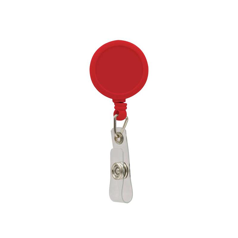 Red Color Rotatable Chromline Reel Badge